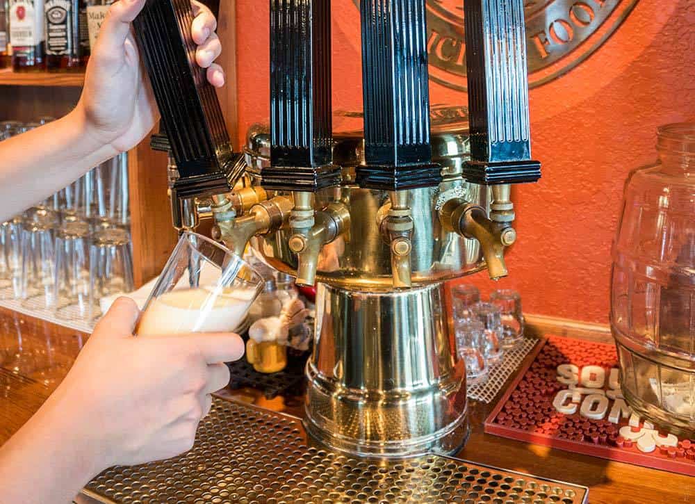 Craft Brews on tap Reads Landing Brewing Co