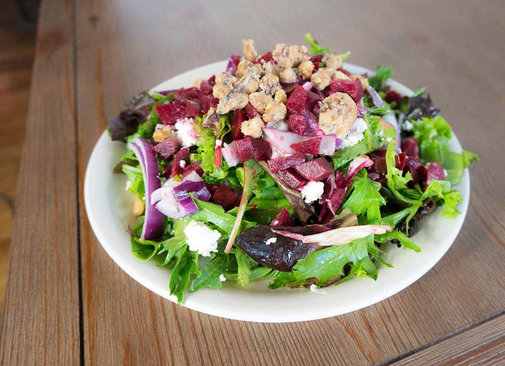 Fresh Salads at Reads Landing Brewing Co